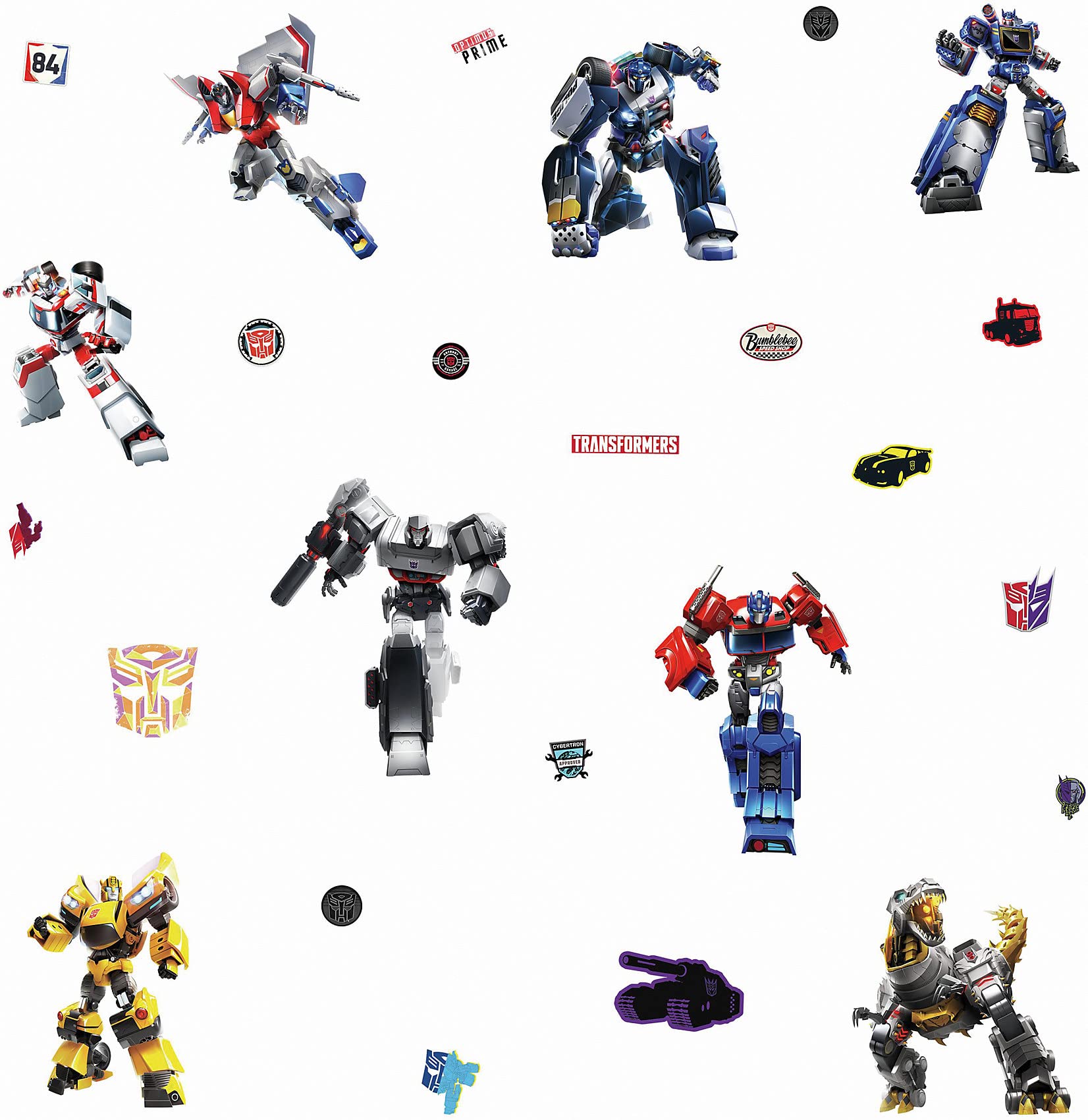 RoomMates Transformers All Time Favorites Peel and Stick Wall Decals