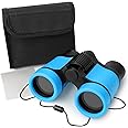 DR. ANISON Binoculars for Kids Toy Binoculars Set for Age 3-12 Years Old Boys Girls Outside Play, Bird Watching, Camping, Educational Learning, Birthday Presents