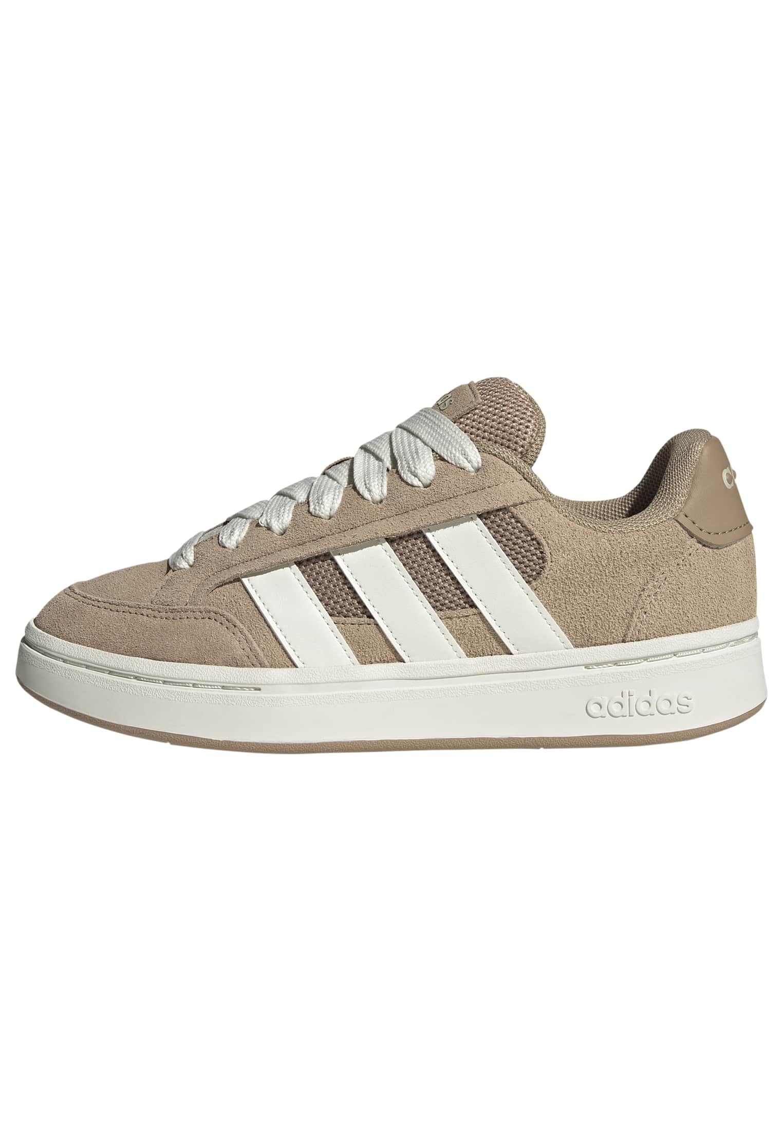 adidas Women's Grand Court Alpha, Warm Sandstone/Off White/Cardboard, 6 Image