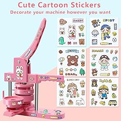 Happizza Button Maker Machine Multiple Sizes, Pin