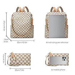 Makes Backpack Purse for Women PU Leather backpack