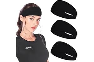 JOYOYO Unisex Headbands for Women's Hair Soft Stretchy Fabric Kylie Head Band Bandeaux Hair Accessories for Workout Gym Yoga Hair Band,100% Pure Cotton