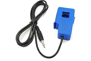 SazkJere SCT-013-030 Non-invasive Split Core Transformer Sensor SCT013 0-30A Open Close Type Current Transformer (30A 1V)
