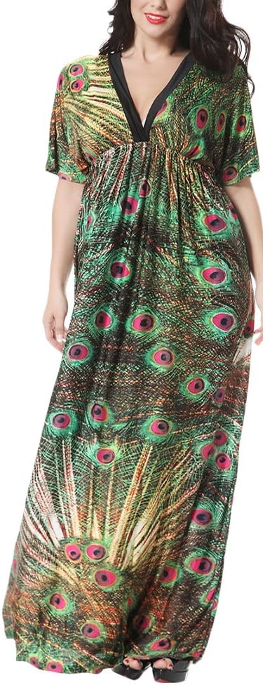 Boho Style Beach Cover Up Tunic Kaftan Dressing Gown Dresses for Women Islamic Moroccan Turkish Robe