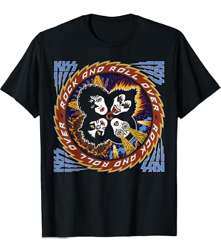 Amazon.com: KISS - 1977 Love Gun T-Shirt : Clothing, Shoes & Jewelry