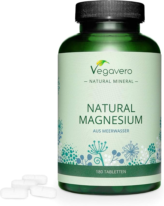 Natural Magnesium Tablets Vegavero® Aquamin ™ MG from Irish