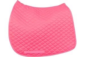 TuffRider Basic All Purpose Horse Riding Saddle Pad | Wither Relief Brushed Underside for Training and Competition