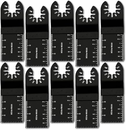 Littlegrass 10 Pack Japan Tooth Oscillating Saw Blades