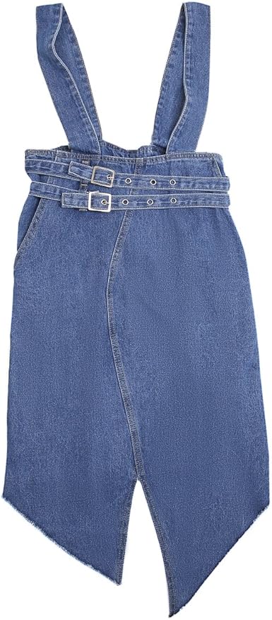 ladies denim jumper dresses