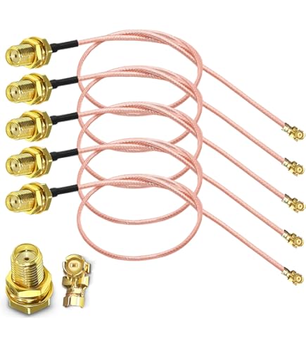 thumbnail image 2 of 50pcs IPX U.FL SMD PCB Mount RF Coaxial Connectors – Female Socket, Gold Plated 2 of 5