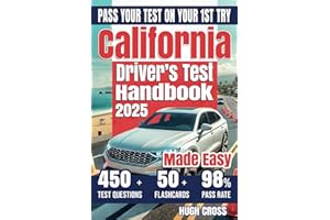California Drivers License Handbook Made Easy: Simplify Your DMV Exam Prep with Updated Fast-Track Methods to Dodge Pitfalls and Secure Your Pass on the First Attempt.