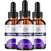 (3 Pack) Glycopezil Drops, Official Glycopezil Blood Health Support Drops with All Natural Ingredients, Advanced Health & Wellness Support Formula with Premium Vitamins for Women & Men (90 Servings)