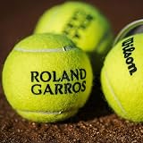 Wilson Roland Garros Official Tennis Balls 4 Pack Yellow Unisex view 2
