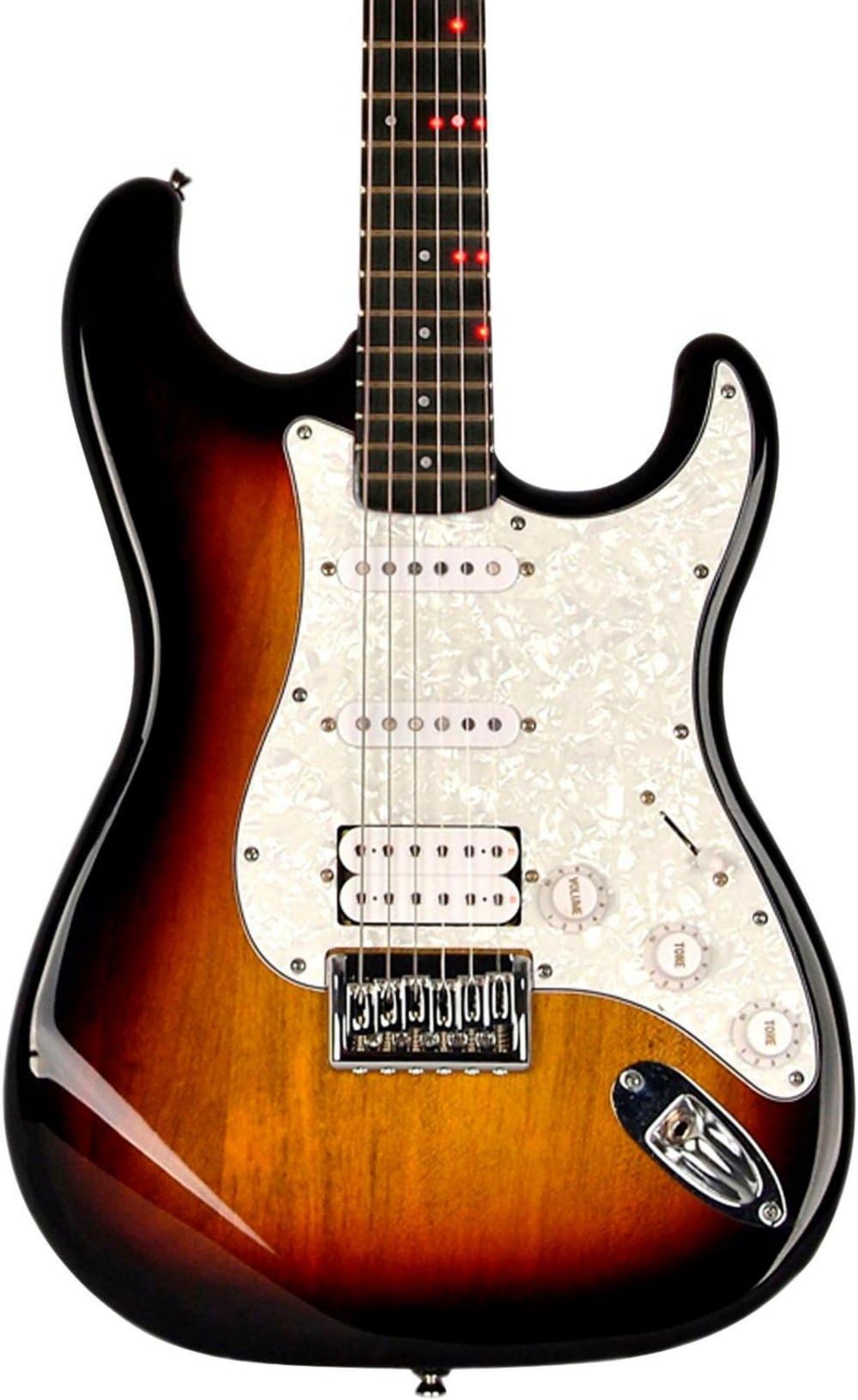 Fretlight FG-621 Wireless Electric Guitar Learning System - Sunburst