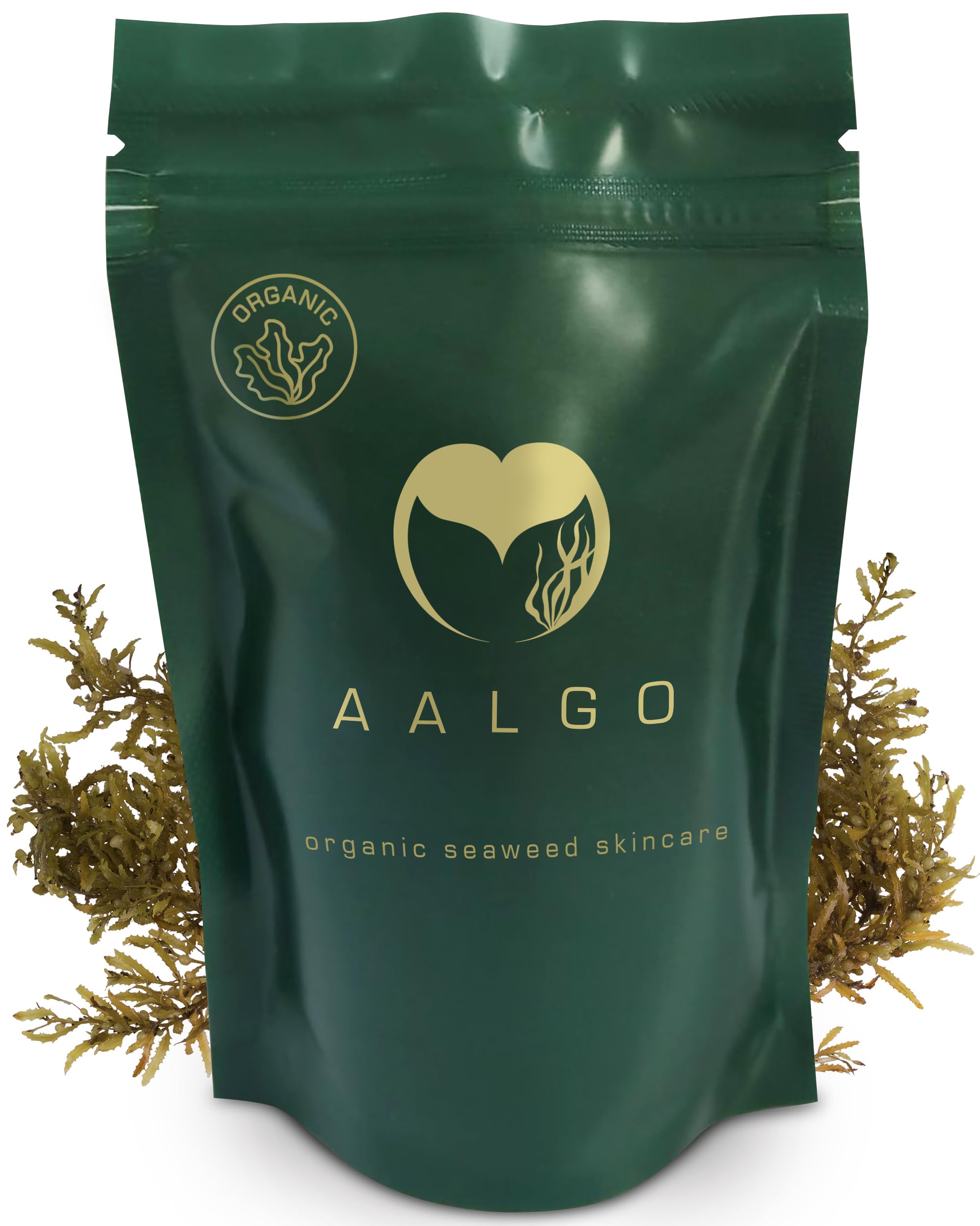 Aalgo Organic Face Mask – Hydrating & Soothing Seaweed Powder for Breakouts, Skin Issues & Sensitive Skin – 100% Natural Skincare, 150g