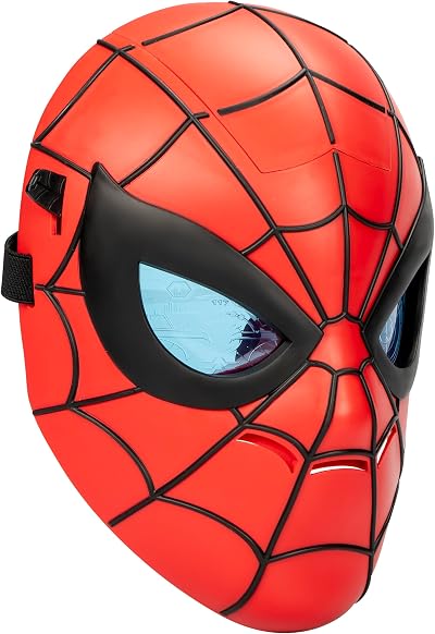 Hasbro Spider-Man Marvel Glow FX Roleplay Mask Kids 5+ Light-Up Lens Costume
