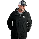 HUK - Men's Storm Jacket, Heavy Duty Fishing Rain Coat