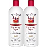 Fairy Tales Rosemary Repel Daily Kids Conditioning Spray REFILL– Kids Like the Smell, Lice Do Not, 32 fl oz. (Pack of 2)