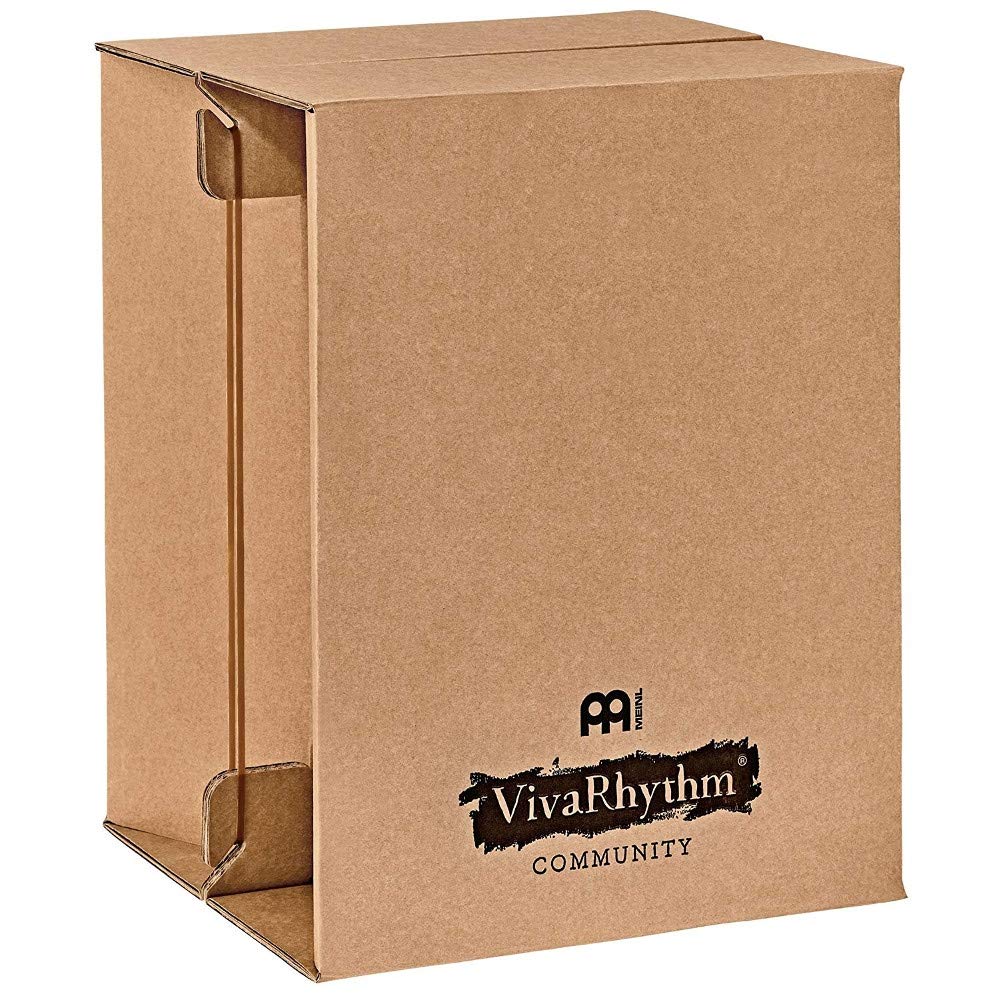 Meinl Percussion Cajon2Go Cajon Instrument - Foldable drum box for portability - Made of cardboard (VR-CAJ2GO)