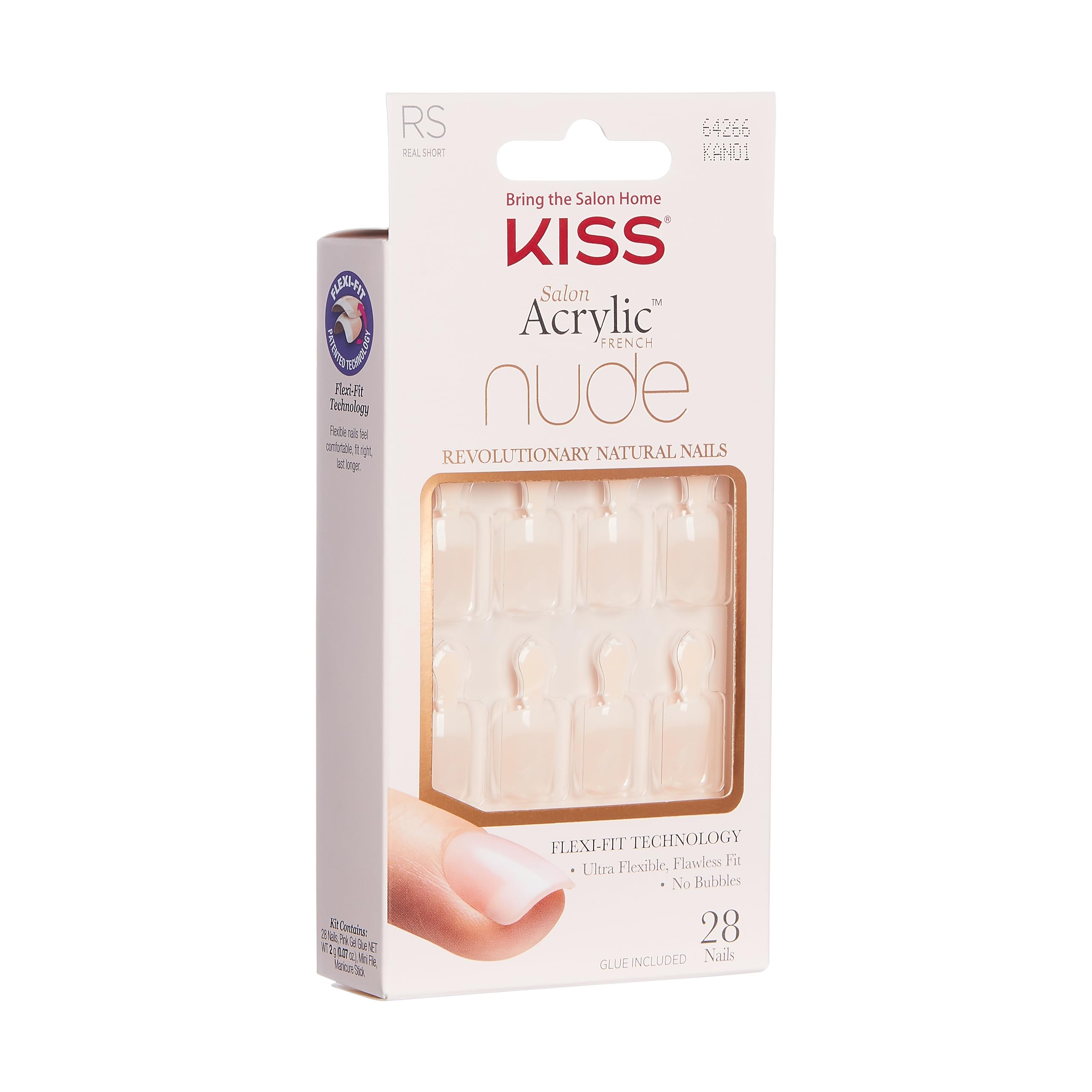 Kiss Nude Nails BREATHTAKING, .11 Lb - Image 4