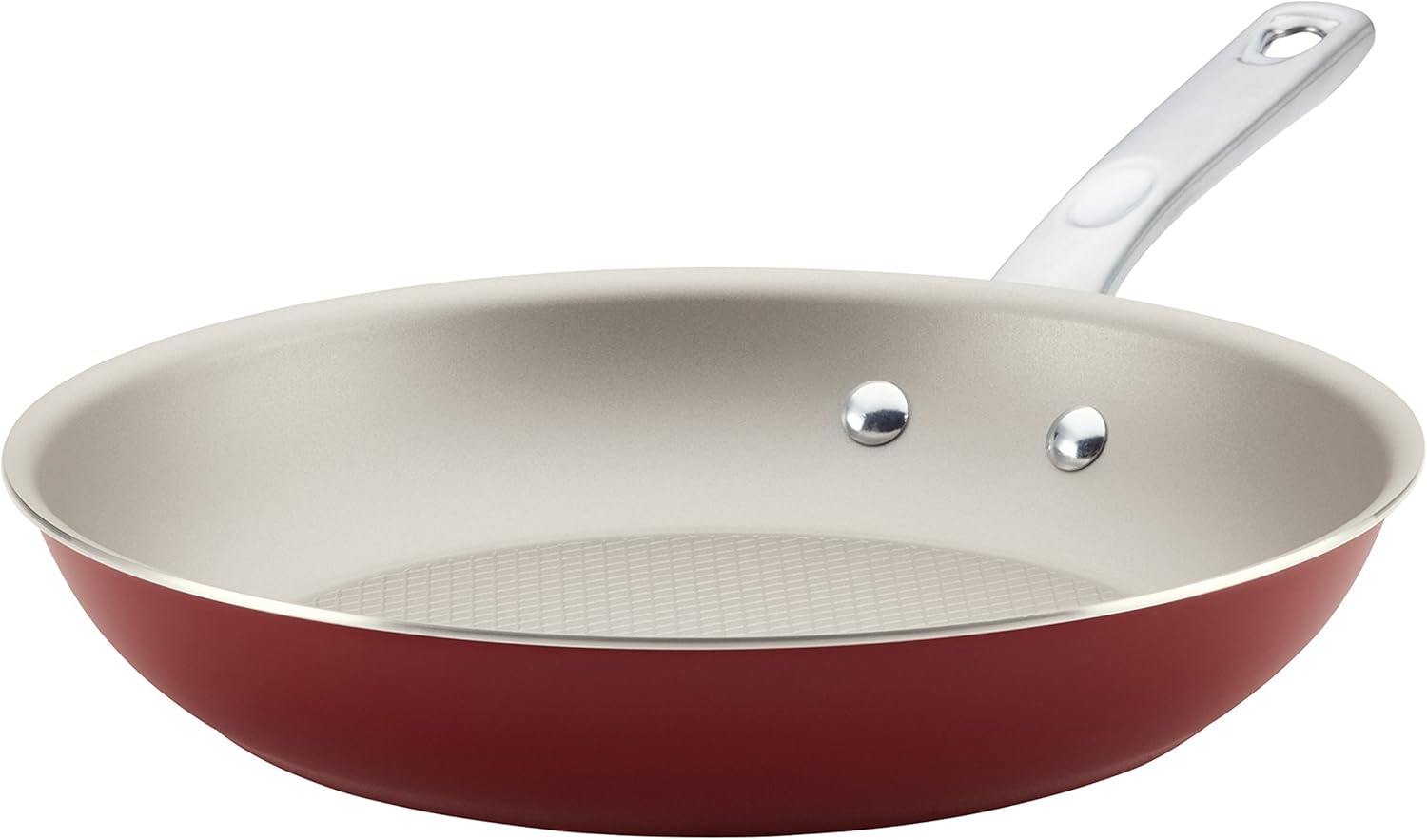 Ayesha Curry Home Collection Nonstick Frying Pan / Fry Pan / Skillet - 11.5 Inch, Red