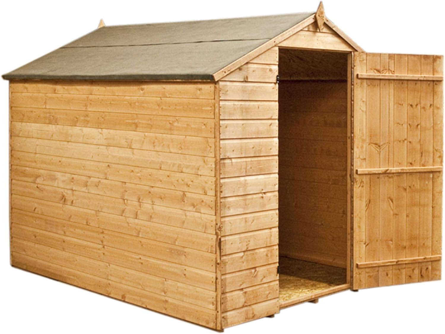 Green UK 8x6 Shiplap Tongue &