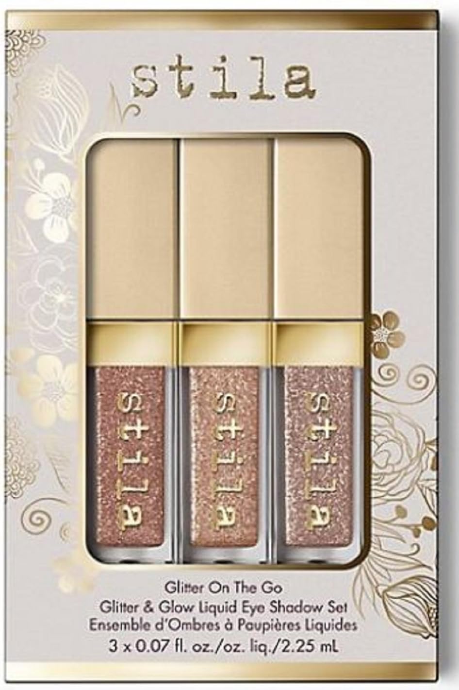 Exclusive New Glitter & Glow Liquid Eye Shadow Set - STILA