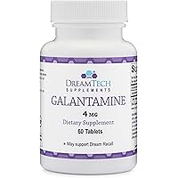 Galantamine – for Dream Recall and Lucid Dreaming- 4 Mg - 60 Tablets