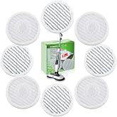 8 Pack Steam Mop Replacement Pads for Shark Steam Scrub Mop Pads | Washable Steam Mop Pads for Various Floor Type for Shark S8201 S8001 S7001 S7201 S7000AMZ S7000 S7005 S7020 S7001C Steam Mop