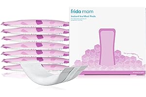Frida Mom 2-in-1 Postpartum Pads, Absorbent Perineal Ice Maxi Pads, Instant Cold Therapy Packs and Maternity Pad in One