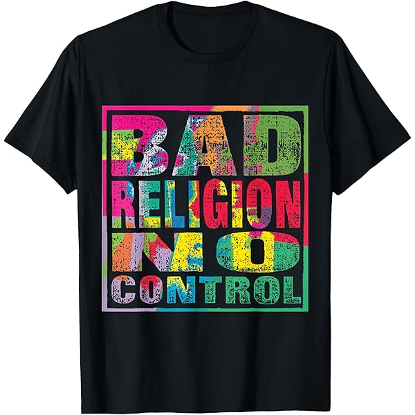 Bad Religion - Official Merchandise - No Control Comfort Colors
