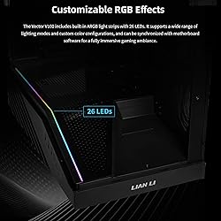 Lian Li V100 ATX Mid-Tower PC Case, 4 x 120mm ARGB
