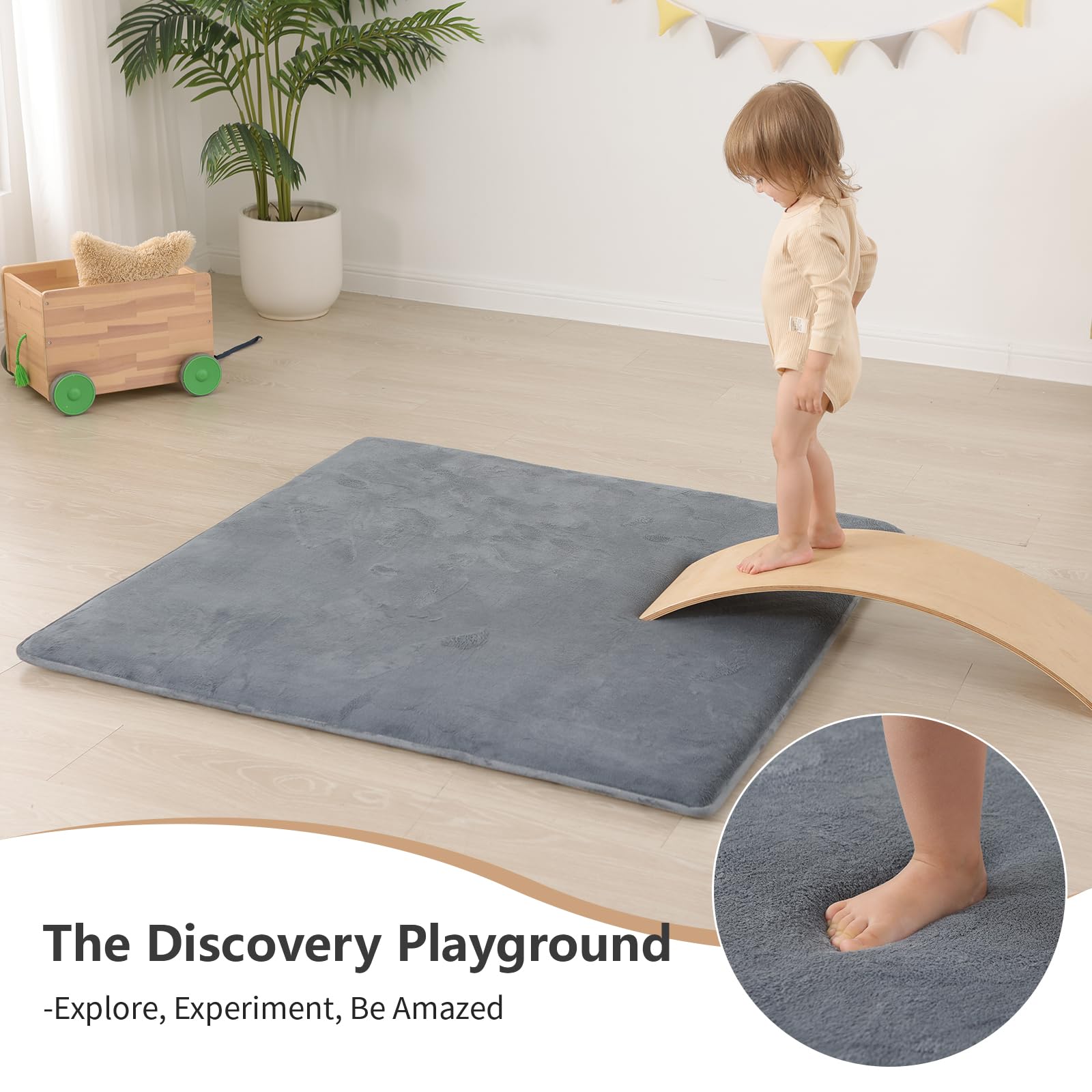 Baby Play Mat for Floor,1.3