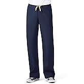 WonderWink Men's Petite Origins Papa Unisex Scrub Pant, Navy, Medium