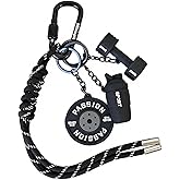 XVWXVW Gym Dumbbell Keychain,Bags Charms Gift for fitness Women and Men,Cute Car Key Chains Accessories for Gym,Fitness Gift
