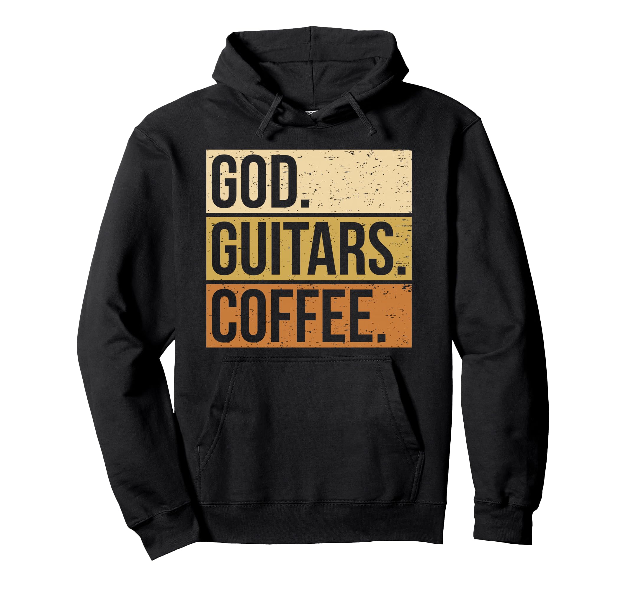 Guitar Player Guitarist I God Guitar Coffee Pullover Hoodie