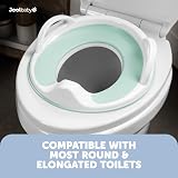 Jool Baby Potty Training Seat with Handles Aqua Fits Round & Oval Toilets view 5