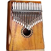 Newlam Kalimba Thumb Piano 17 Keys, Musical Gift for Kids and Adults