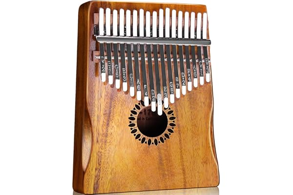 Newlam Kalimba Thumb Piano 17 Keys, Musical Gift for Kids and Adults