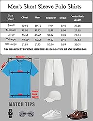 OYOZONE Men's Regular-Fit Cotton Pique Polo Shirt