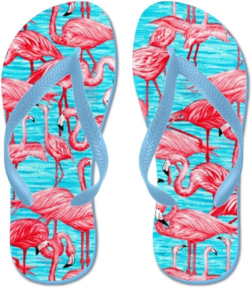 flamingo flip flops sandals