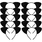 LIONSOUL Cheetah Ears Headband for Women Leopard Cheetah Print Birthday Party Decorations Supplies