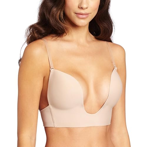 Fullness V Bra Push Up Deep Plunge Max Cleavage