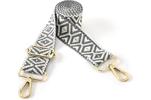 PAXMATE Purse Strap 1.97" Wide Replacement Crossbody Strap Handbag Guitar Strap Purse Shoulder Strap Adjustable