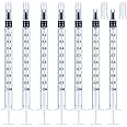 1ml Syringe with Cap,1ml Syringe Without Needle for Liquids,12 Pack Sterile Packaged