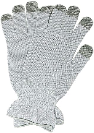 Amazon 日本製 ナイト手袋 おやすみ ハンドケア 保湿 手荒れ 乾燥 潤い シルク ハンドクリーム タッチパネル スマホ操作 ライトグレー Mitas ハンドクリーム ハンドローション