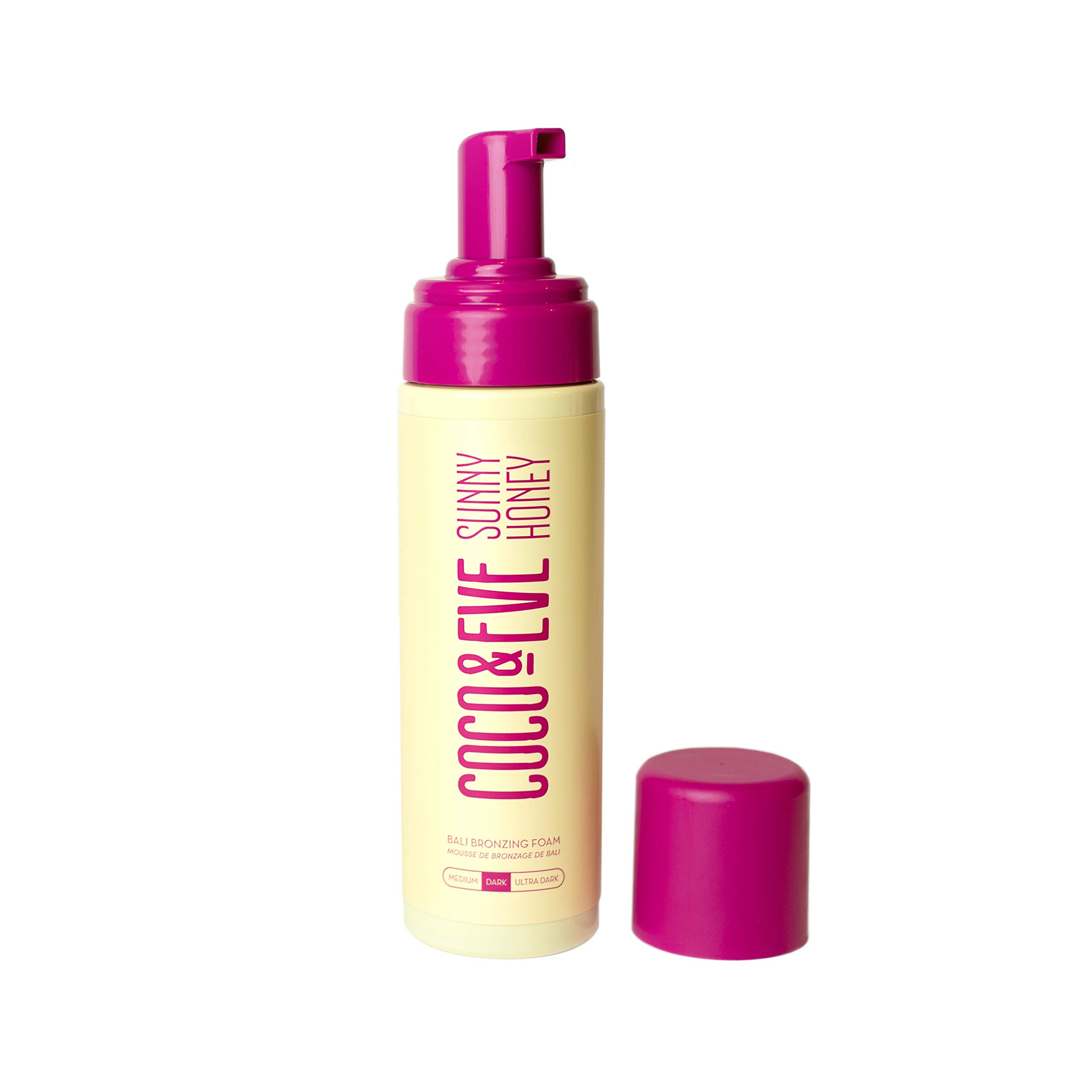 Coco & Eve Sunny Honey Bali Bronzing Foam. Natural Sunless Self Tanner