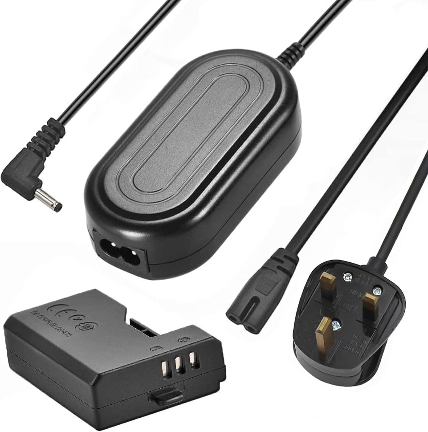 Gonine ACK-E10 AC Power Adapter Charger Replacement DR-E10 DC Coupler Charger Kit for Canon EOS Rebel T3, T5,T6, Kiss X50