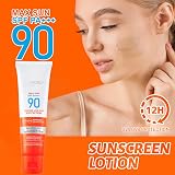 fanelod SPF 90 Face Sunscreen 50g Broad Spectrum Sun Block Lotion for Women view 5