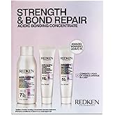 Redken Acidic Bonding Concentrate Mini Kit – Strengthening Shampoo, Conditioner & Leave In Treatment for Damaged Hair, Reduces Breakage & Split Ends, Travel Size